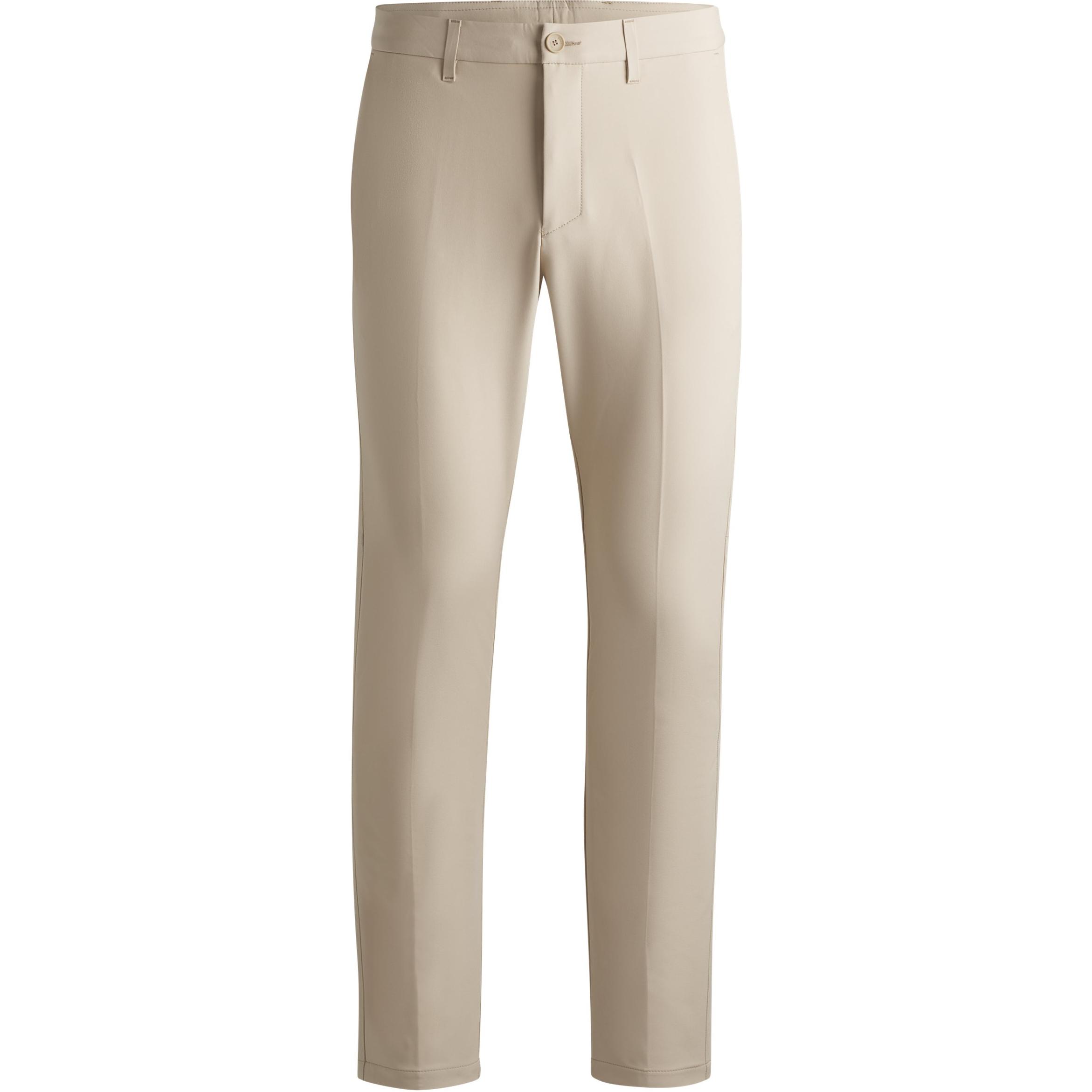 

Брюки Boss T Commuter Slim Fit HUGO BOSS, бежевый