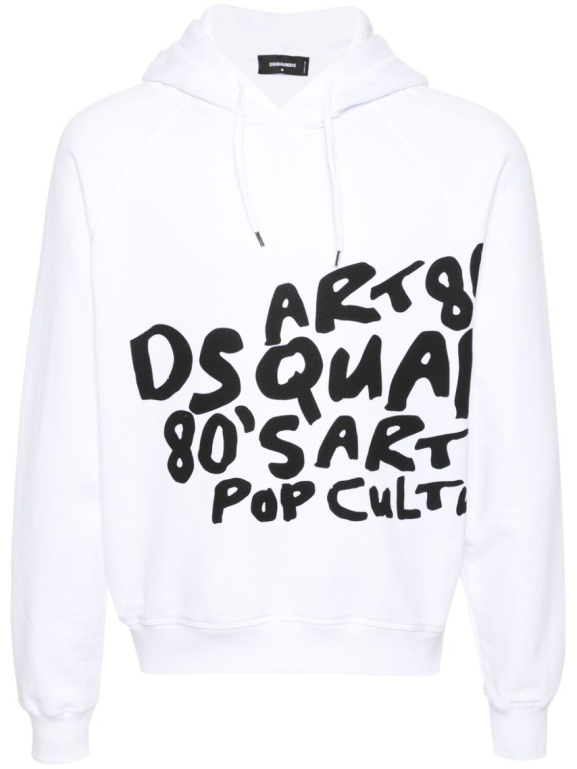

Dsquared2 худи Pop 80's Cool Fit, белый