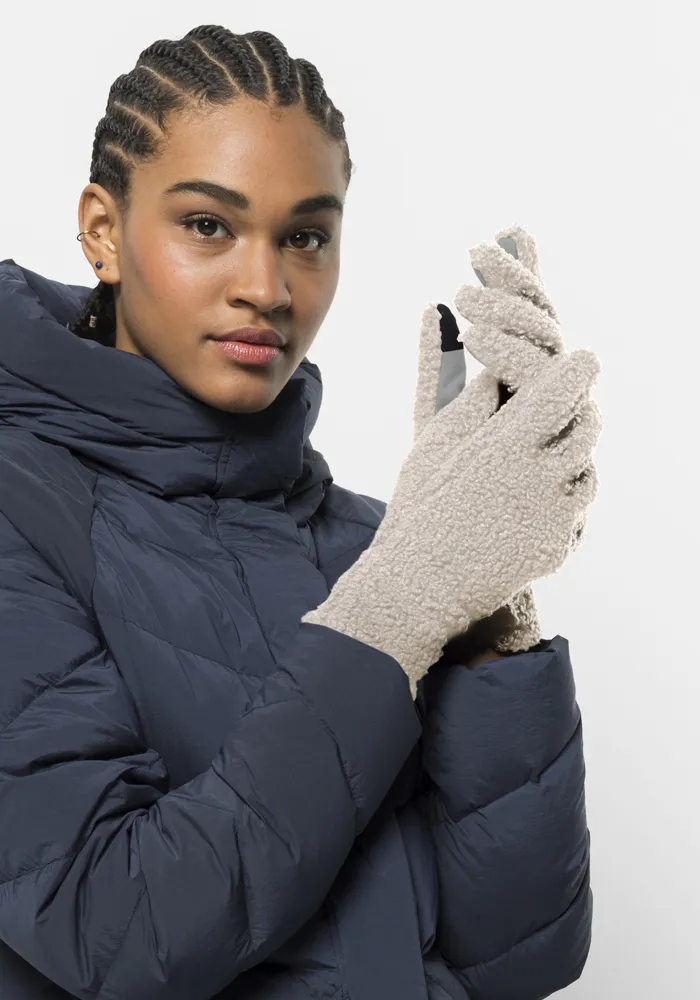 

Флисовые перчатки Jack Wolfskin "HIGH CURL GLOVE W", белый
