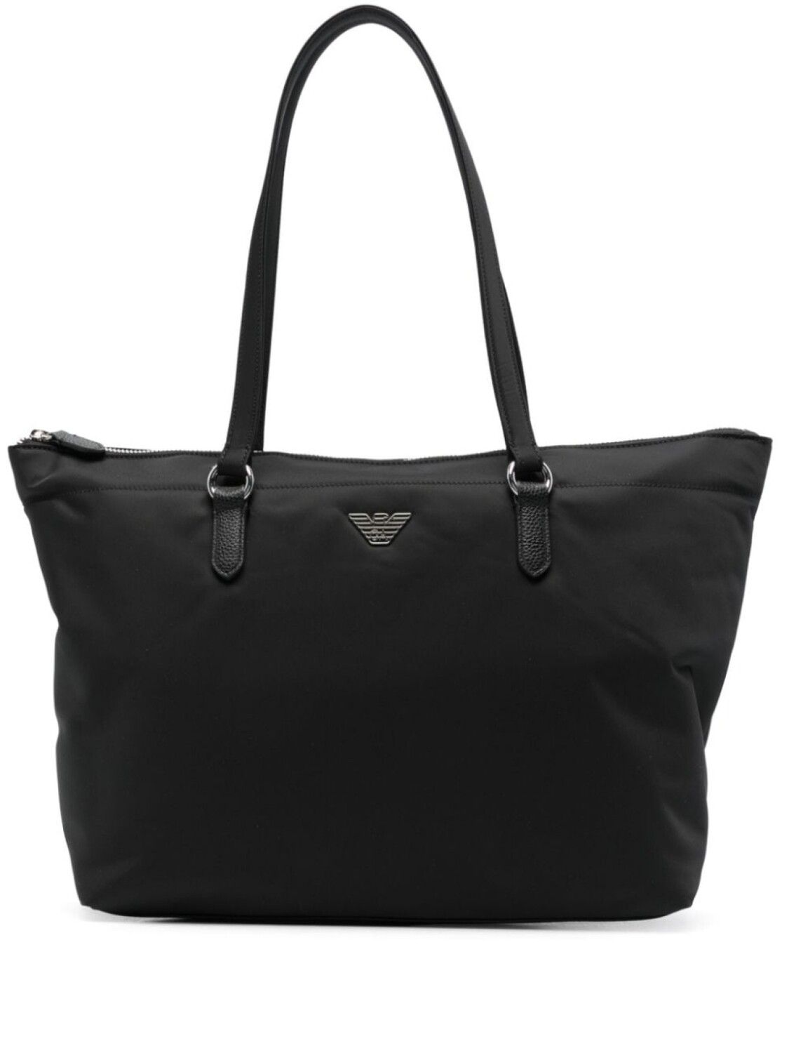 

Emporio Armani сумка-тоут с логотипом, черный