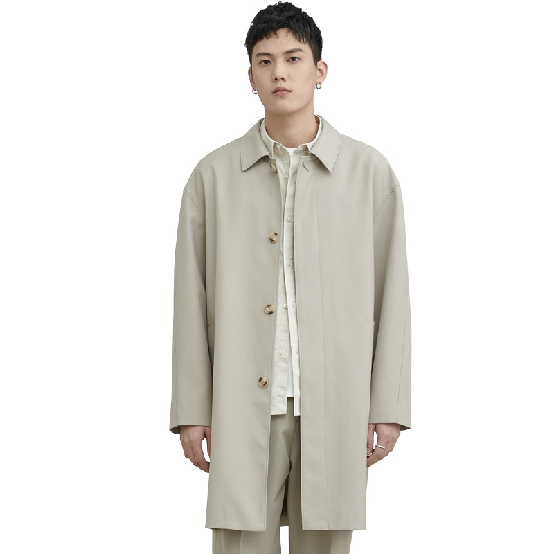 

A.B.X Тренчкот мужской, Gray Beige