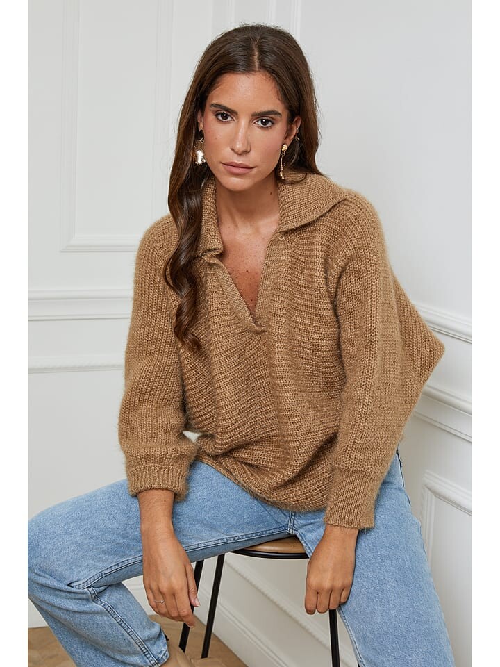 

Пуловер L'armoire de Suzette, кэмел