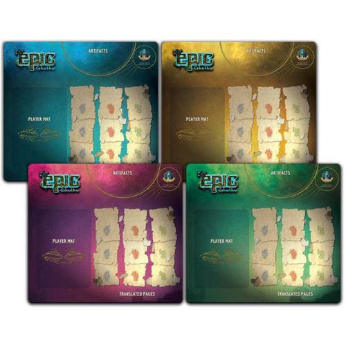 

Настольная игра Tiny Epic Cthulhu 4 Pack Player Mats – Retail Packed