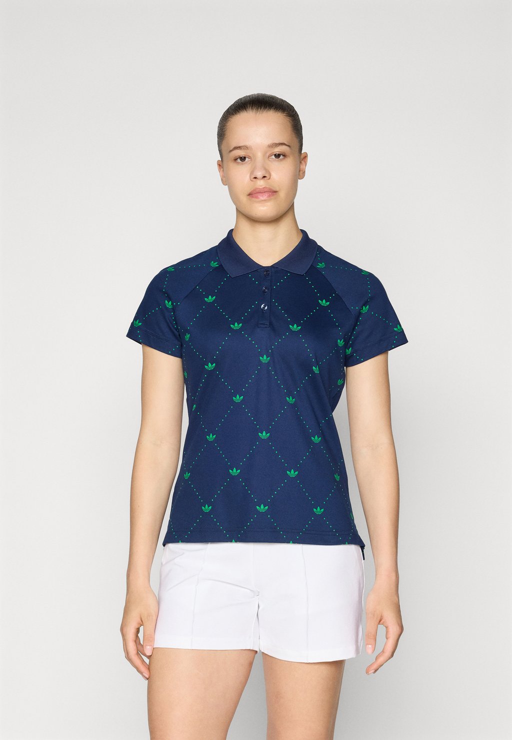 

Рубашка поло Adidas Golf Originals, синий