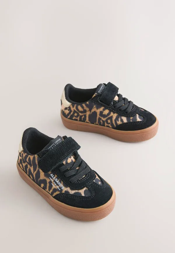 Детские туфли из резины рипстоп стандартного кроя Smallsaints, Leopard — фото 2