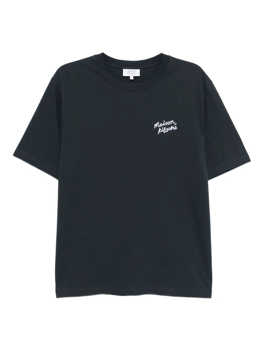 

Футболка с принтом Maison Kitsuné, синий