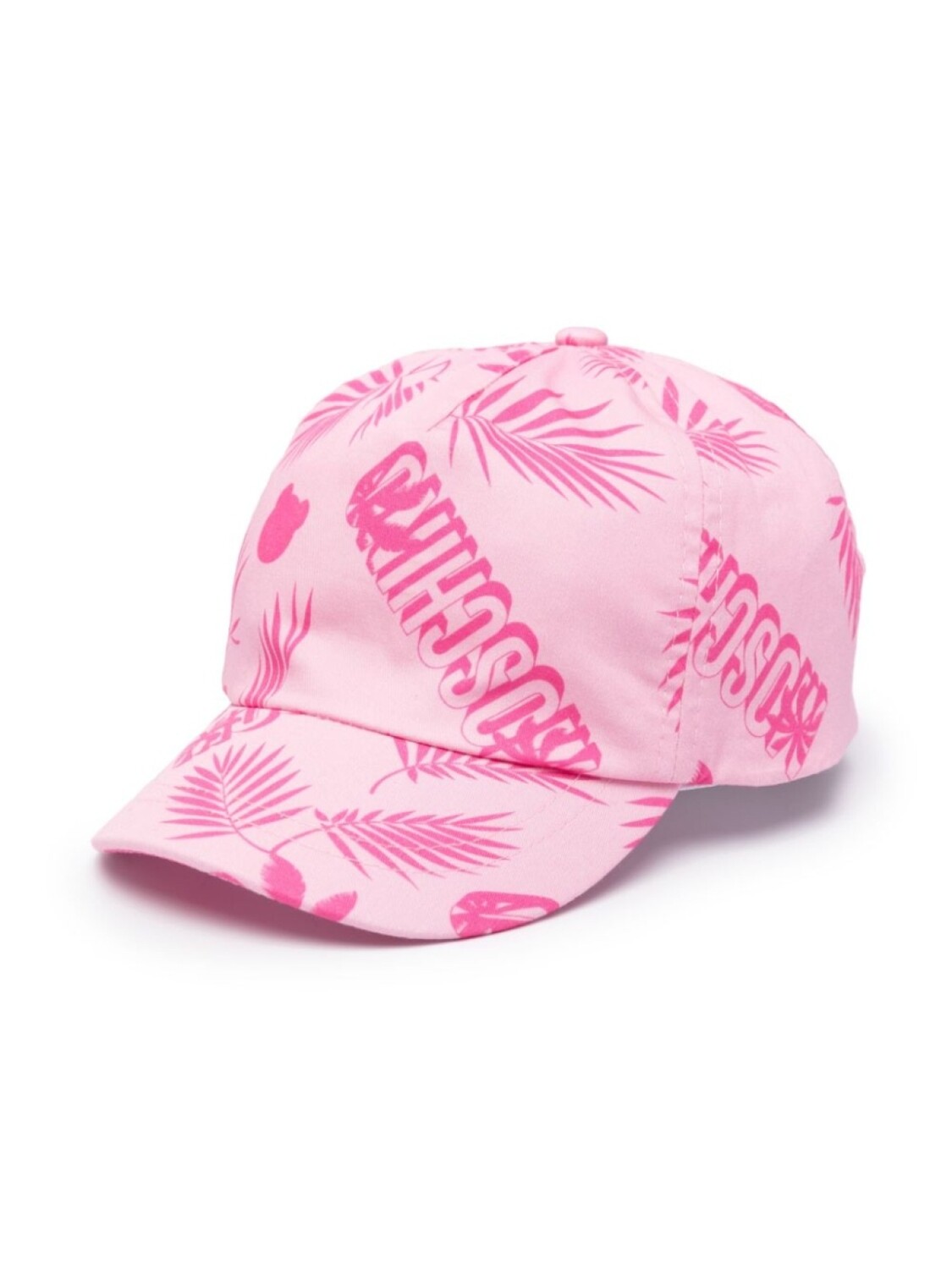 

Moschino Kids кепка с логотипом, розовый
