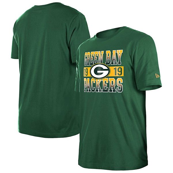

Мужская футболка Green Bay Packers City Team зеленого цвета New Era