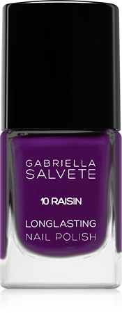 

Долговечный глянцевый лак для ногтей Gabriella Salvete Longlasting Enamel, 10 Raisin 11 ml