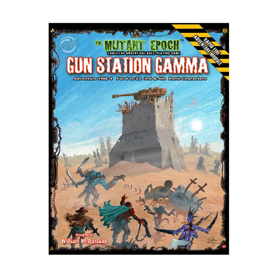 

Gun Station Gamma, Mutant Epoch, мягкая обложка