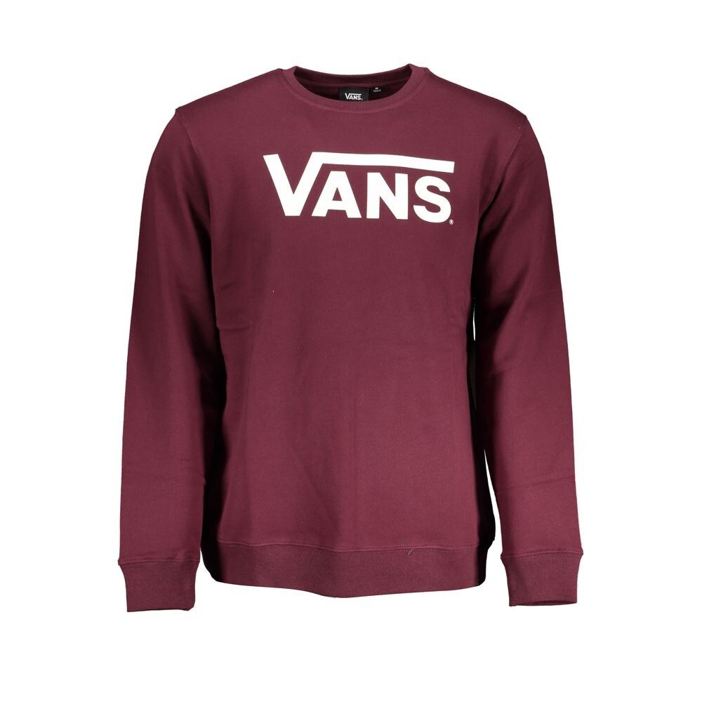 

Шикарная розовая флисовая толстовка с круглым вырезом Vans