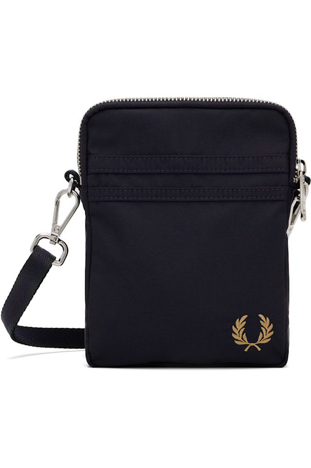 

Боковая сумка Brentham из нейлона Fred Perry, синий