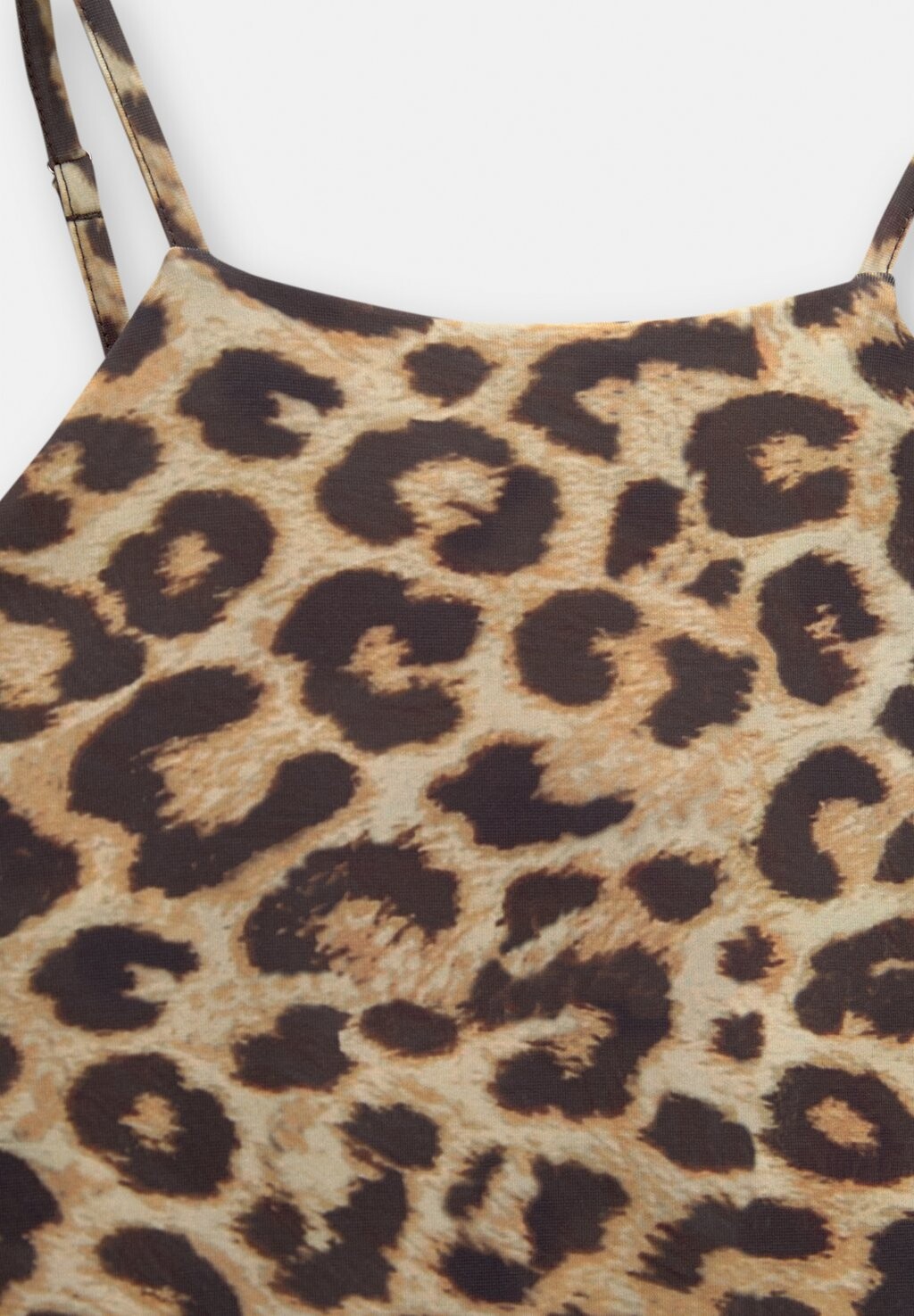

Топ LEOPARD WITH OPEN BACK PULL&BEAR, коричневый