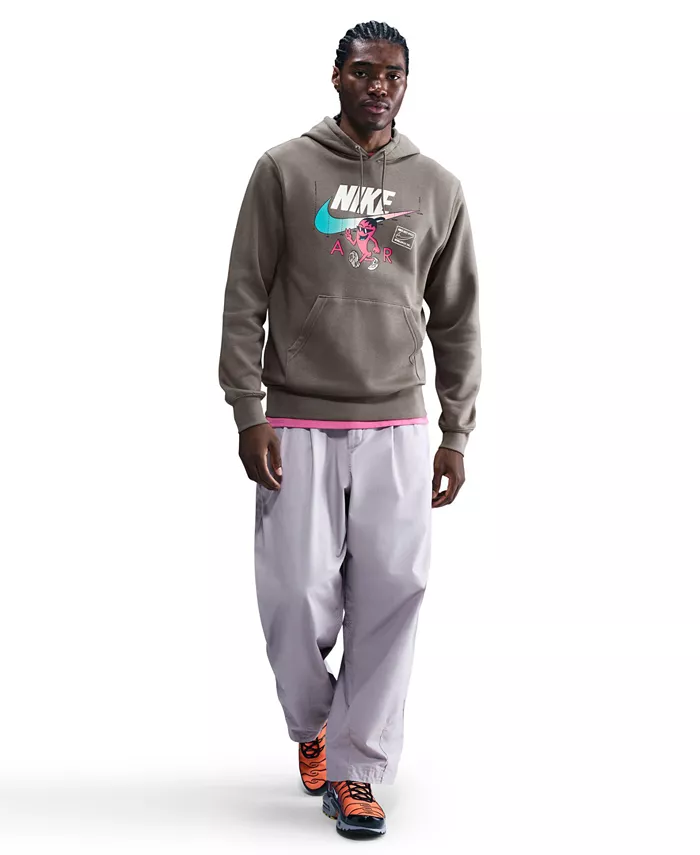 

Мужская толстовка Club Fleece для спорта Nike, серый