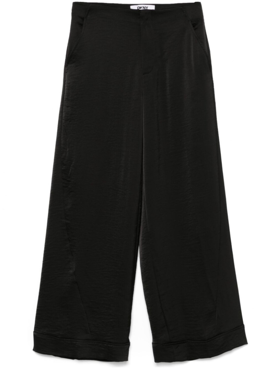 

Брюки широкого кроя DKNY, черный