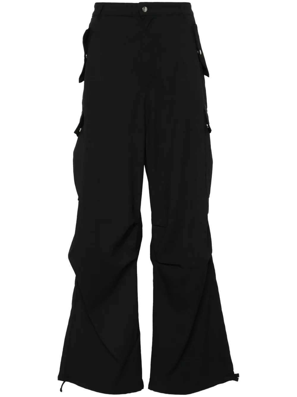 

Фактурные брюки карго RHUDE, черный