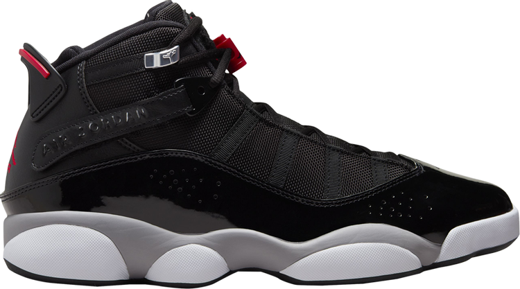 

Кроссовки Jordan 6 Rings 'Black Cement', черный, Серый;черный, Кроссовки Jordan 6 Rings 'Black Cement', черный