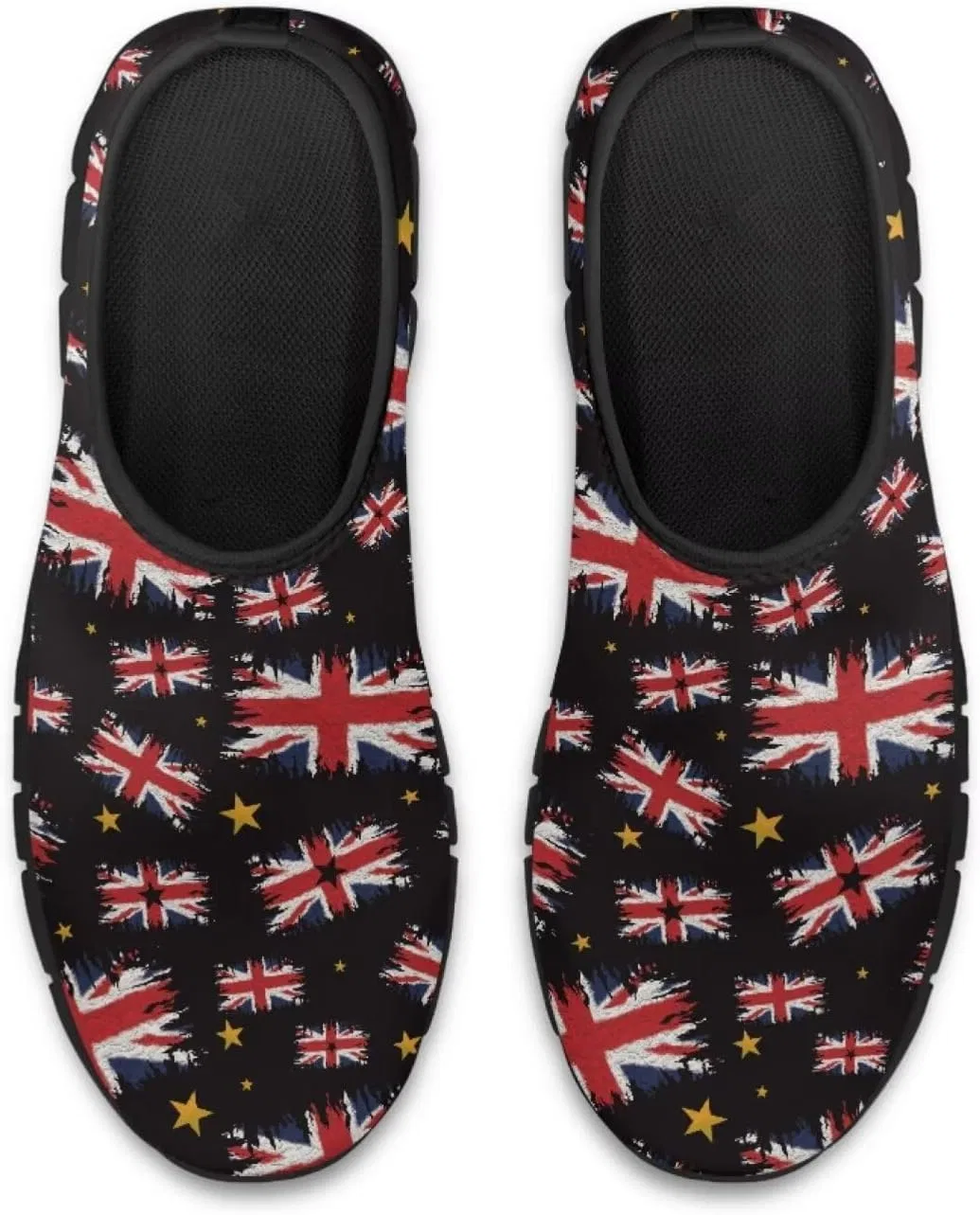 Мокасины с черной подошвой EVA, British Flag Hsaiyjsp