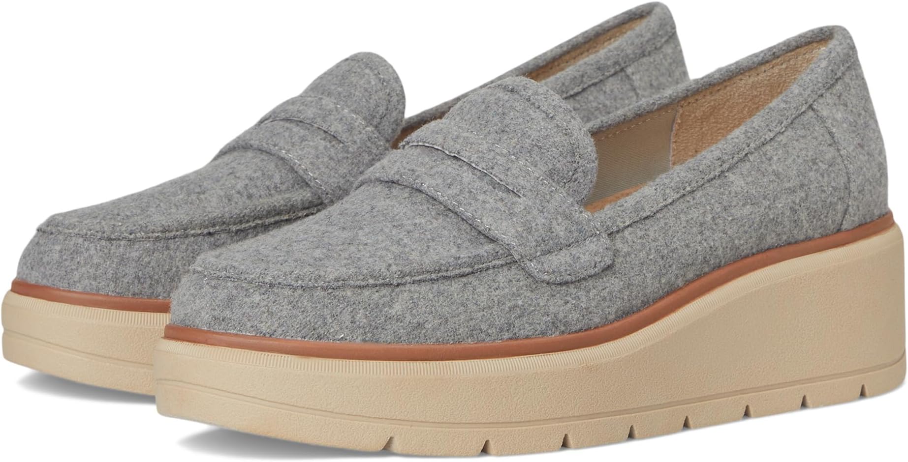 Лоферы Dr. Scholl's Nice Day Max Loafer/Moc Shoes, цвет Light Grey