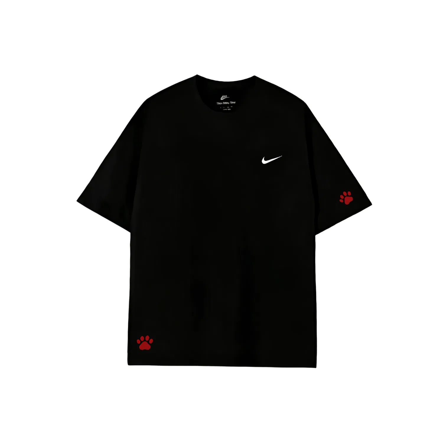 Футболка Nike Sportswear с логотипом черная
