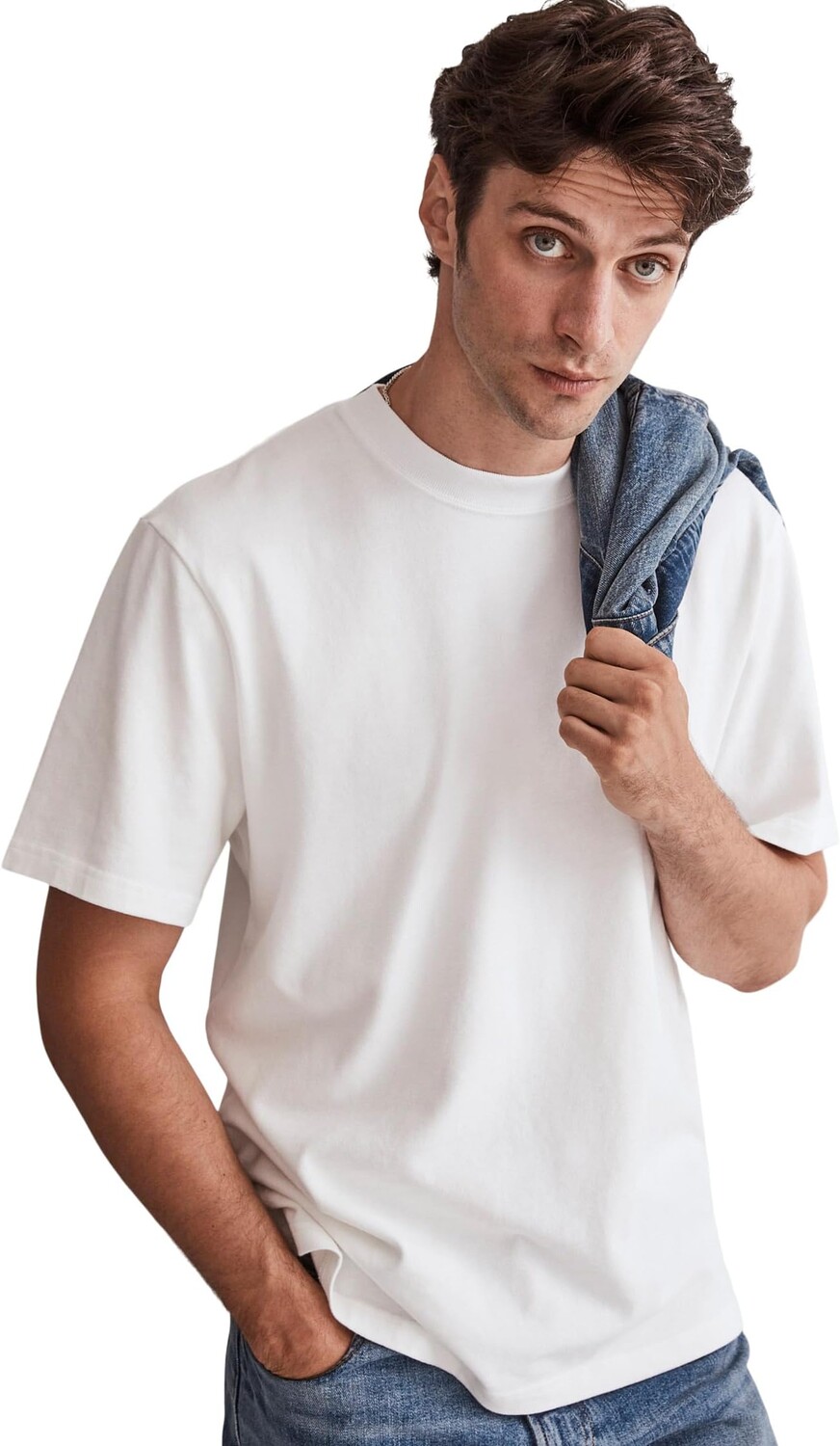 

Футболка Madewell Relaxed Tee, цвет Soft White