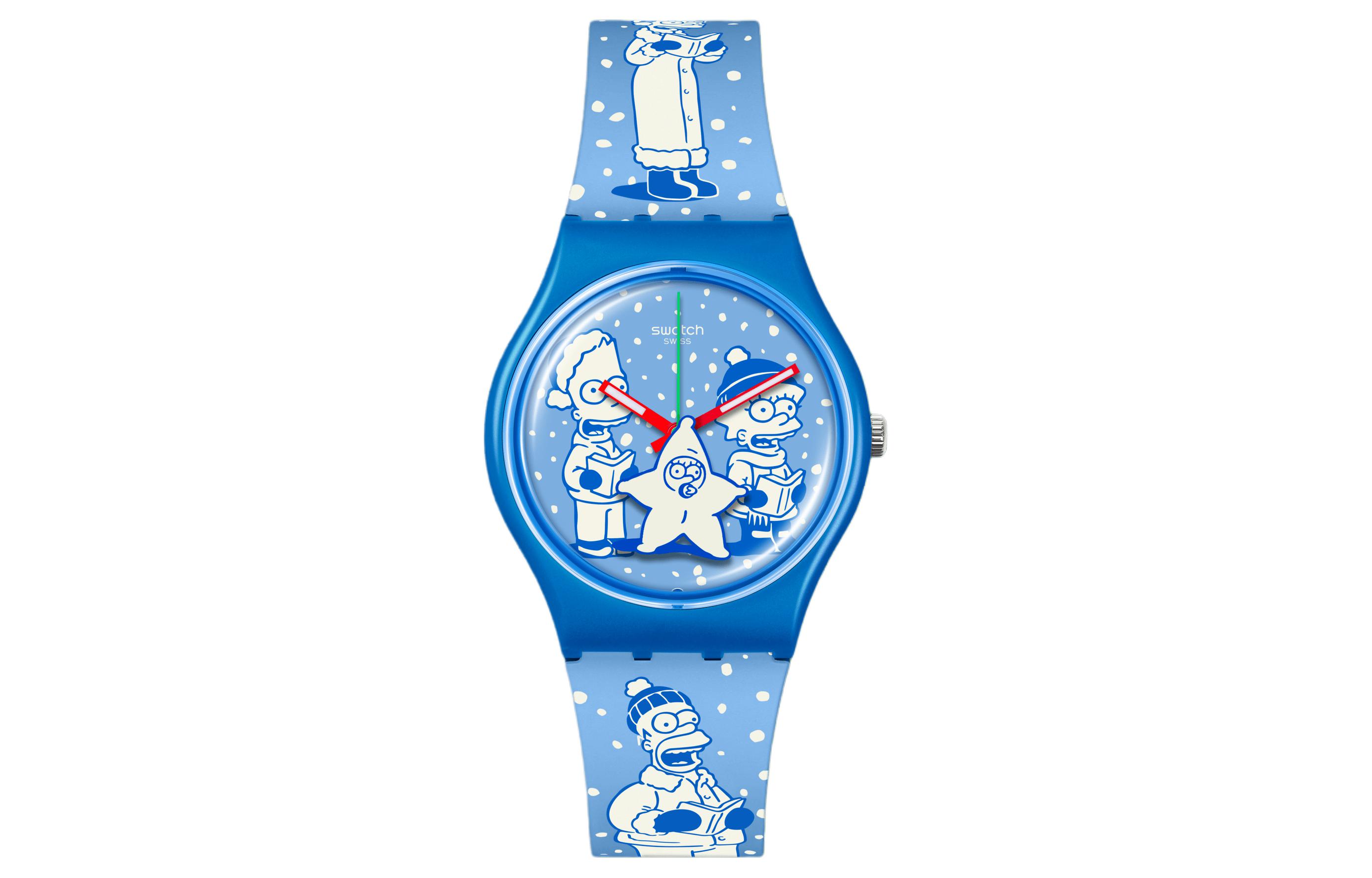

SWATCH Часы Unisex Blue Watch SO28Z126, Blue Dial