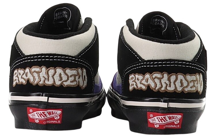 Кроссовки Vans Og Half Cab Lx Brain Dead Multi Color — фото 4