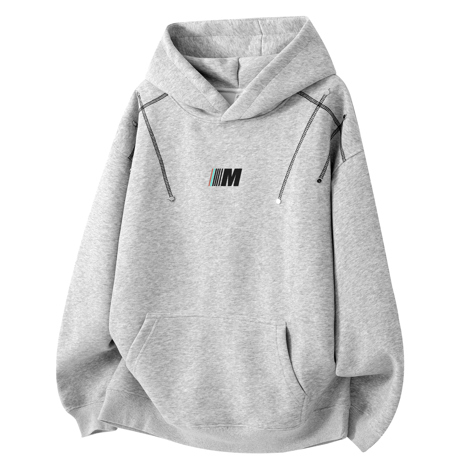 

Толстовка-куртка SOORCHCE Unisex Mackyo, светло-серый