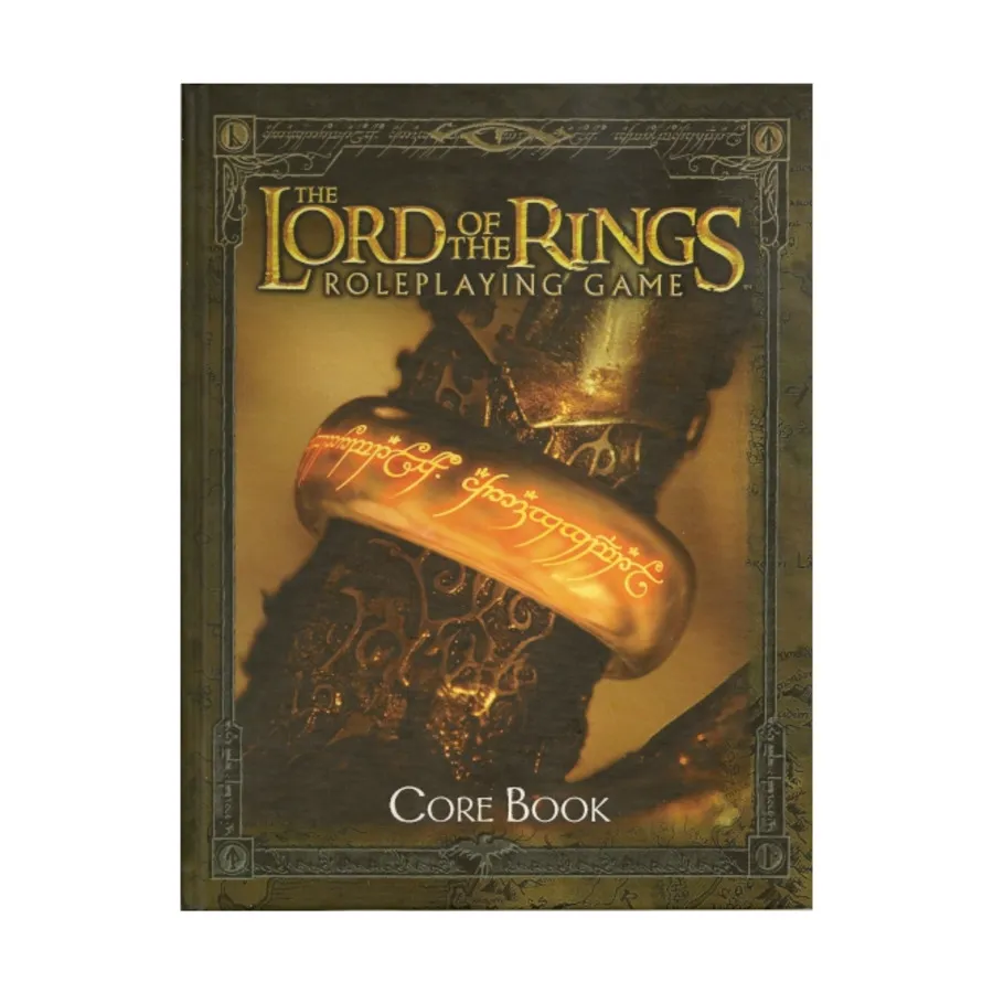 

Lord of the Rings (1st Printing), Lord of the Rings RPG (Decipher), твердый переплет