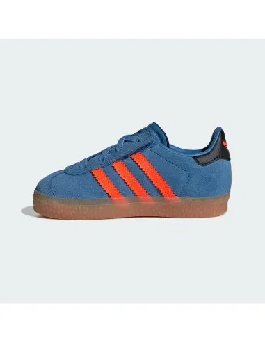 Кроссовки низкие Gazelle, Adidas, фокусно-синий / солнечно-оранжевый / черный