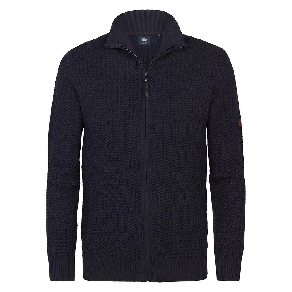

Свитер Petrol Industries M-3050-KWC242 full zip, синий