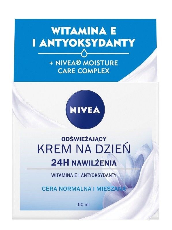 

Nivea 24H Nawilżenia дневной крем для лица, 50 ml
