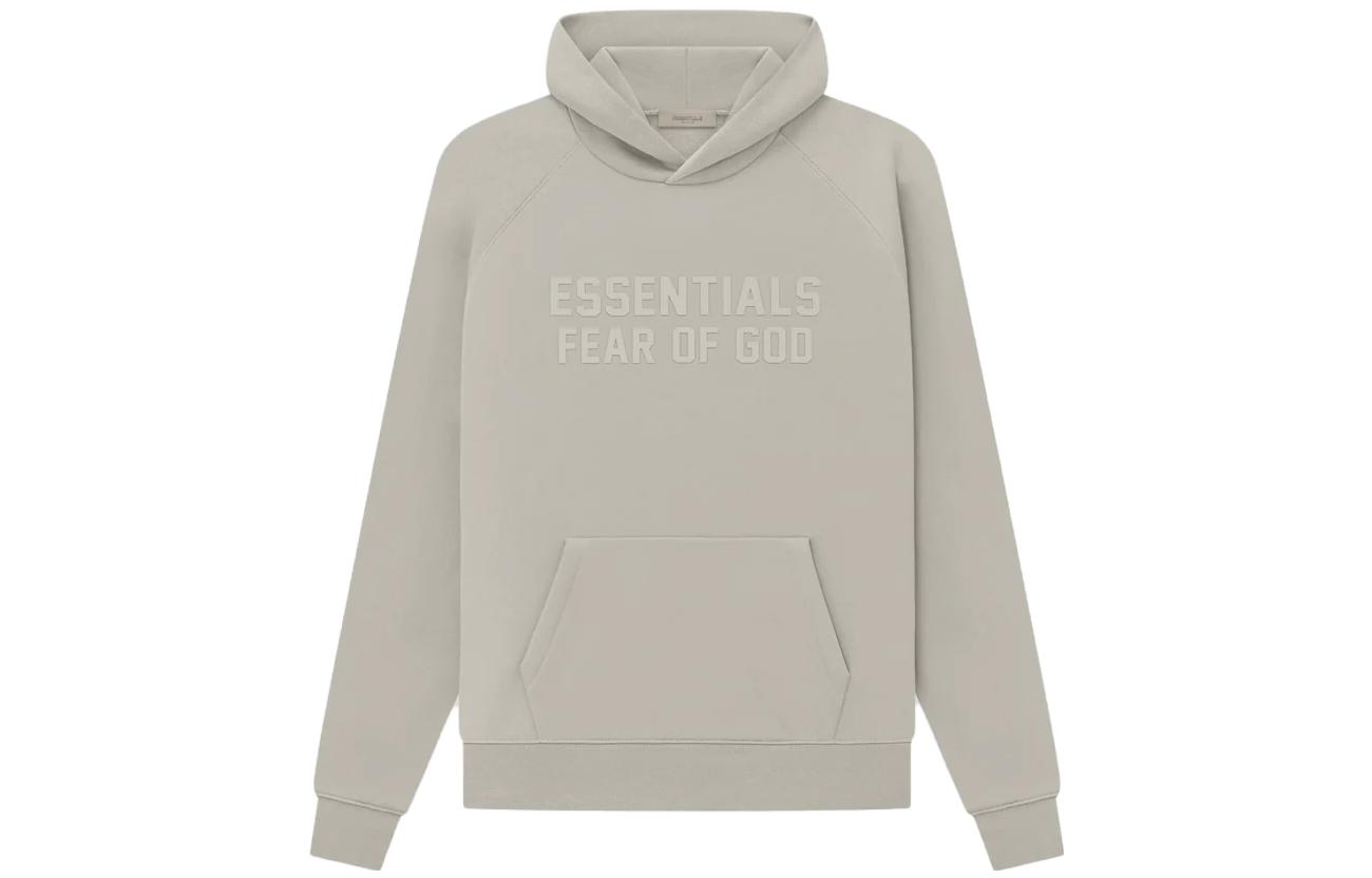 Толстовка с капюшоном Fear Of God Essentials, тюленье-серый — фото 2