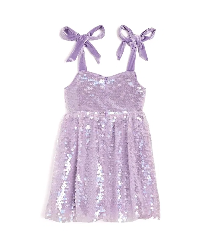 Платье с пайетками и ромашками Multi Daisy Sequin Dress Lola and The Boys, Multi — фото 2