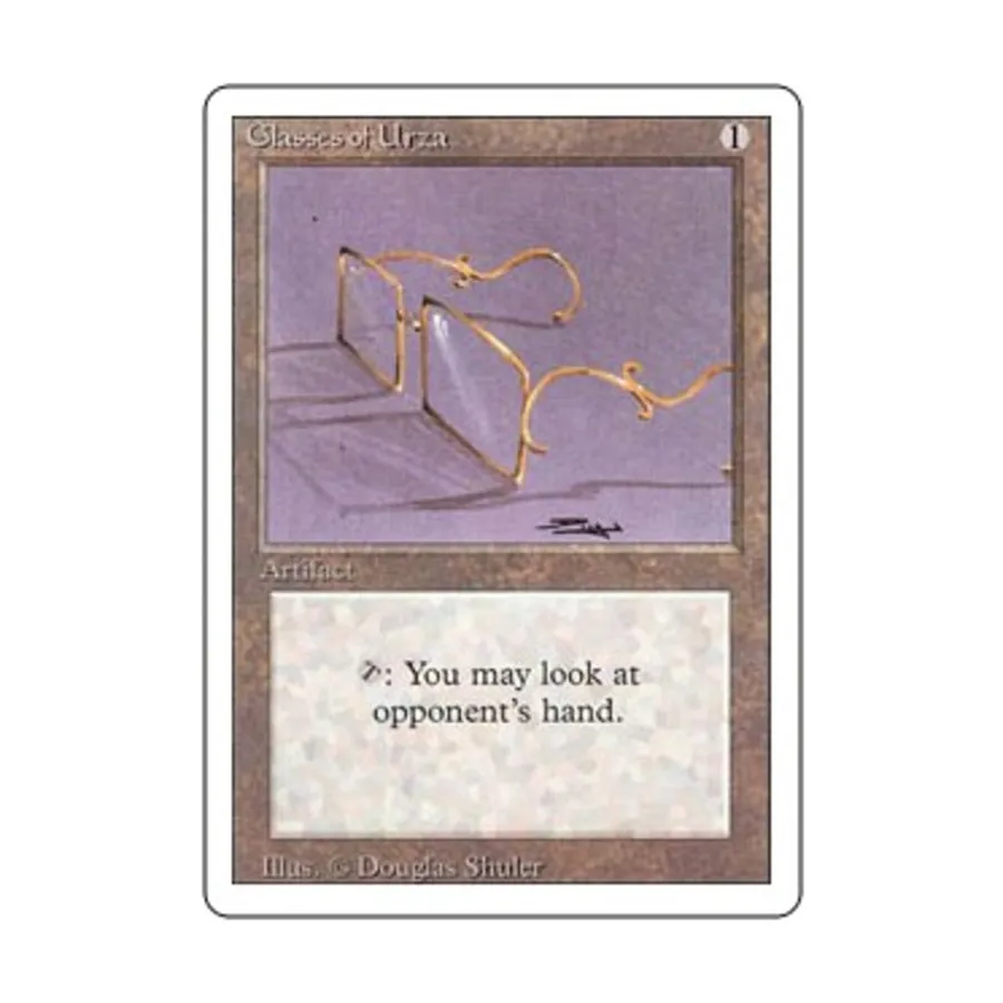 

CCG Очки Урзы (U), MTG - 3rd Edition (Revised)
