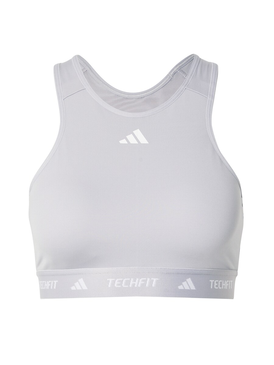 

Спортивный бюстгальтер с высоким вырезом ADIDAS PERFORMANCE, серый