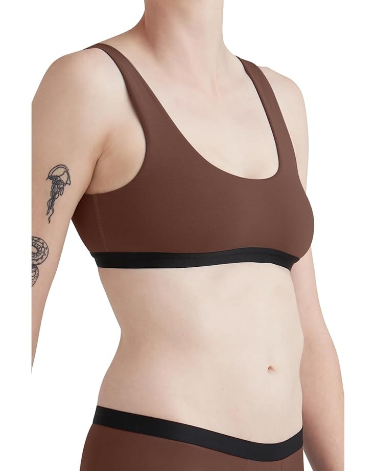

Бюстгальтер MeUndies U-Necklette, цвет Walnut Shell