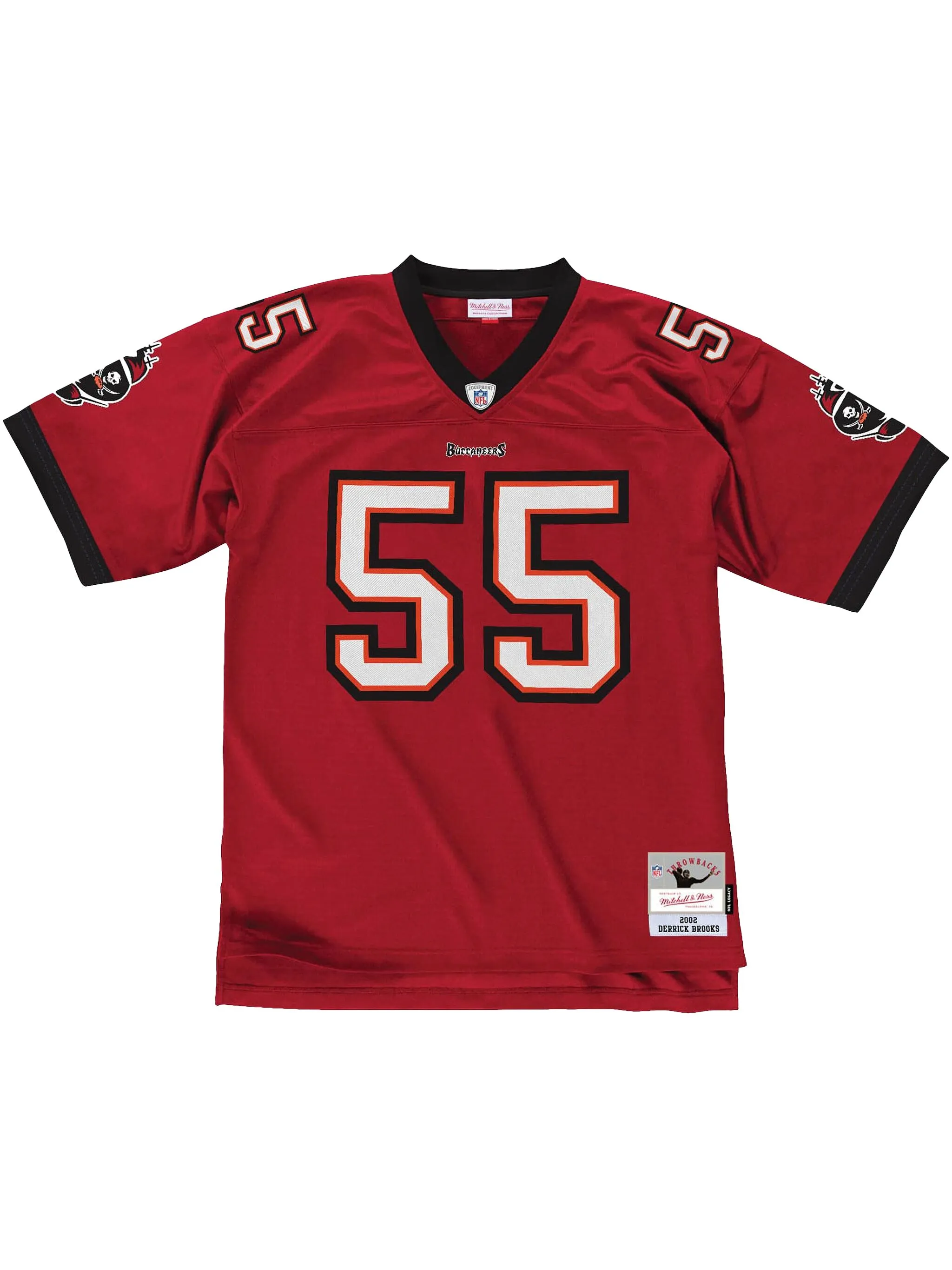 

Спортивная футболка Legacy NFL Tampa Bay Buccaneers 2002 Derrick Brooks Mitchell & Ness, красный