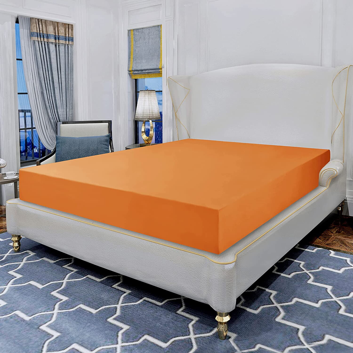 

Простыня 1500 Premier Hotel Collection, оранжевый
