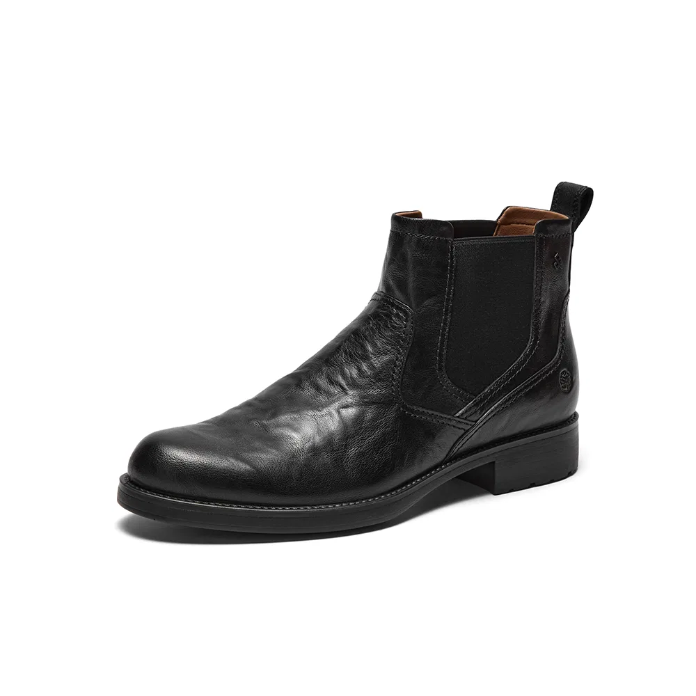 Челси ботинки из кожи SKAP Black — фото 3