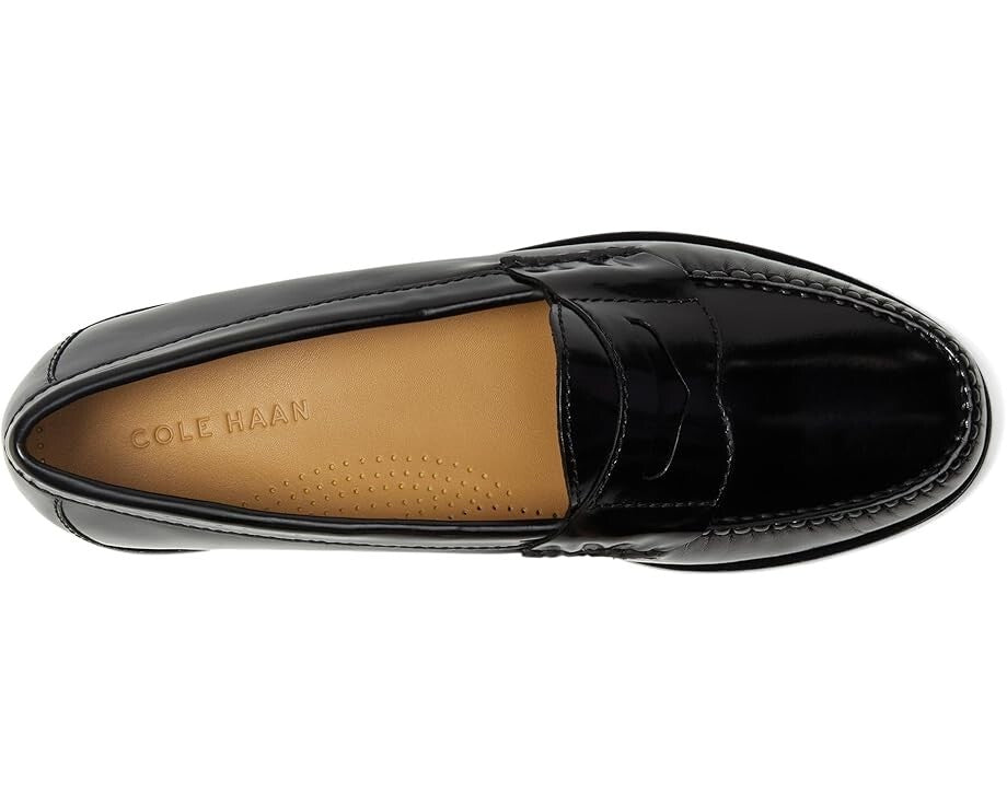 Cole Haan Pinch Penny Loafer Men's 7 Black Leather Moc Toe Casual Shoes ZOGG23 — фото 3