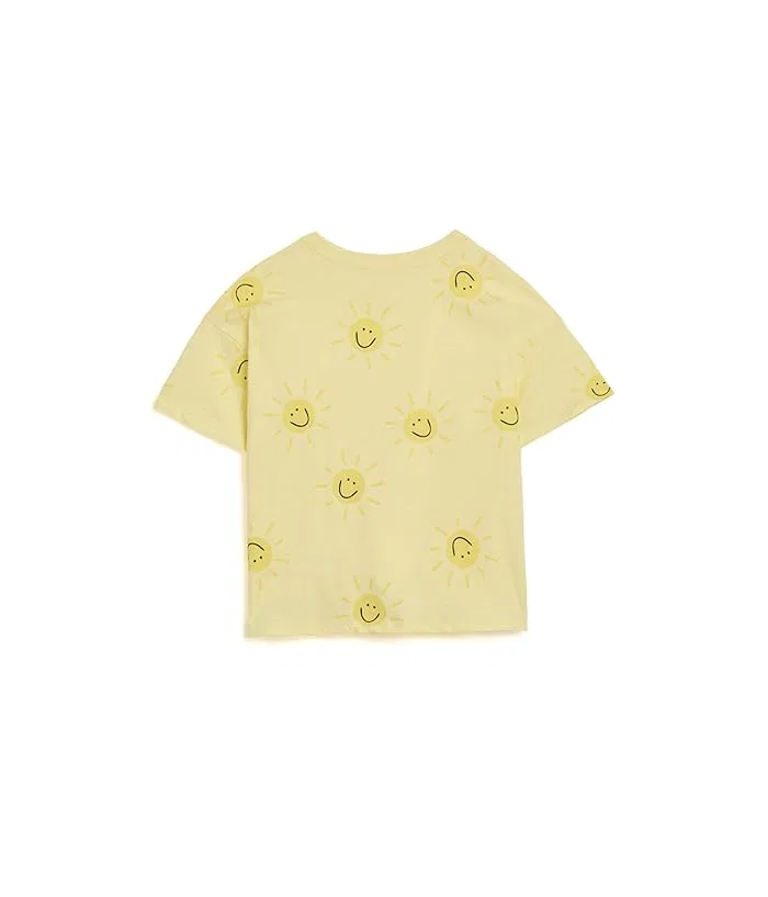 Футболка с принтом Cotton Jersey Devin Tee Chaser Kids, Panna Cotta — фото 2