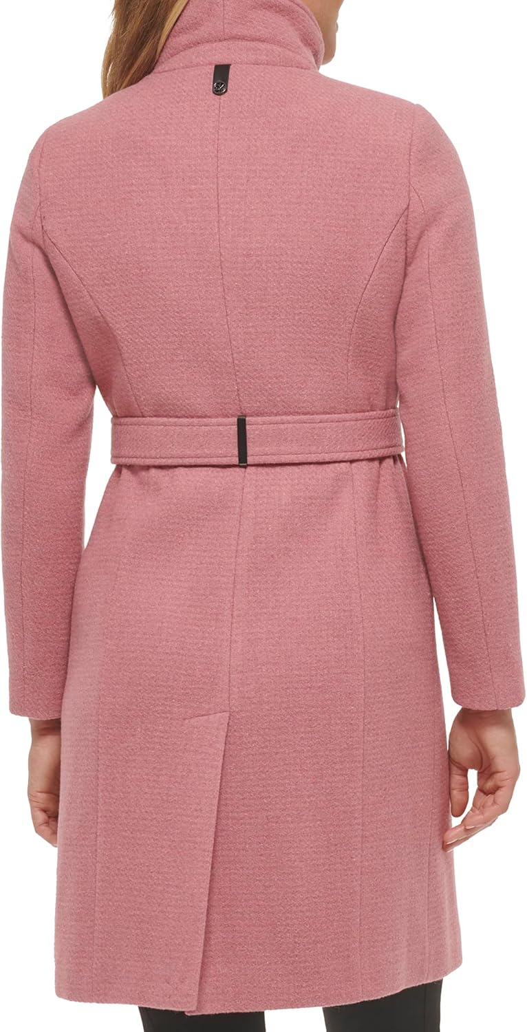 Женская шерстяная куртка Calvin Klein, Angled Twill Rose — фото 3
