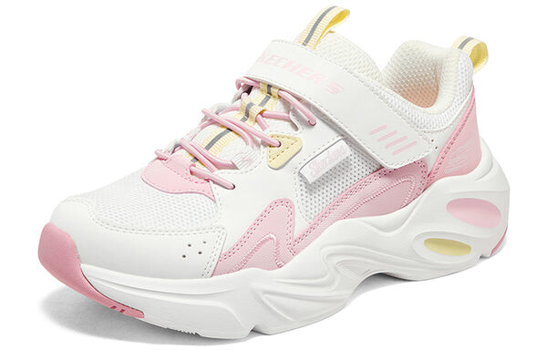 Кроссовки sportswear trainers 'white pink' Skechers, белый — фото 3