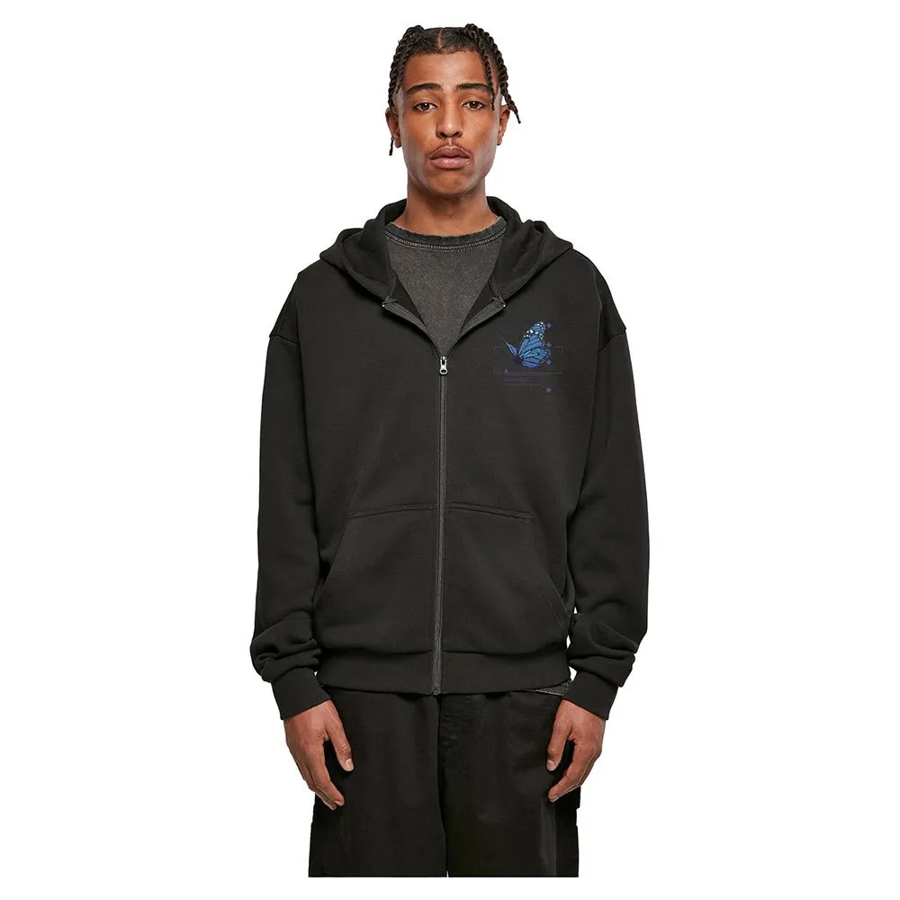 

Худи Mister Tee Grid Head Butterfly Oversize, серый