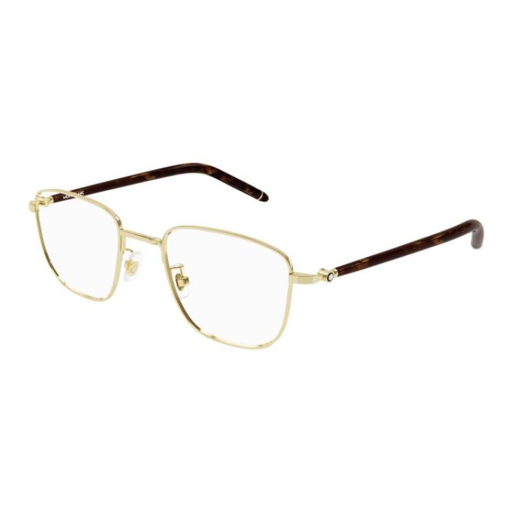 

MONTBLANC Квадратные очки, Gold