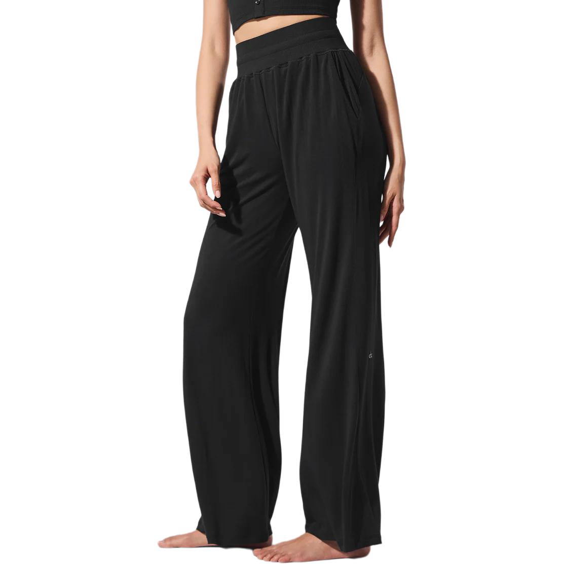 

Женские повседневные брюки Alo Yoga, черный