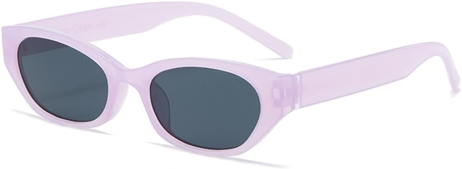 

Солнцезащитные очки MUTYNE в стиле «кошачий глаз» конфетных цветов, модный треугольный ретро-стиль, женские солнцезащитные очки с защитой от УФ-излучения UV400, Purple Grey