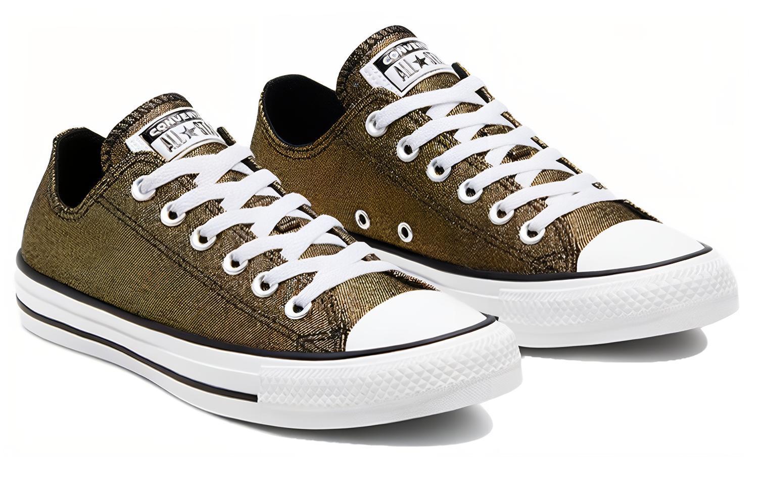 

Кеды Converse Chuck Taylor All Star 1970s Canvas Shoe Gold Women's