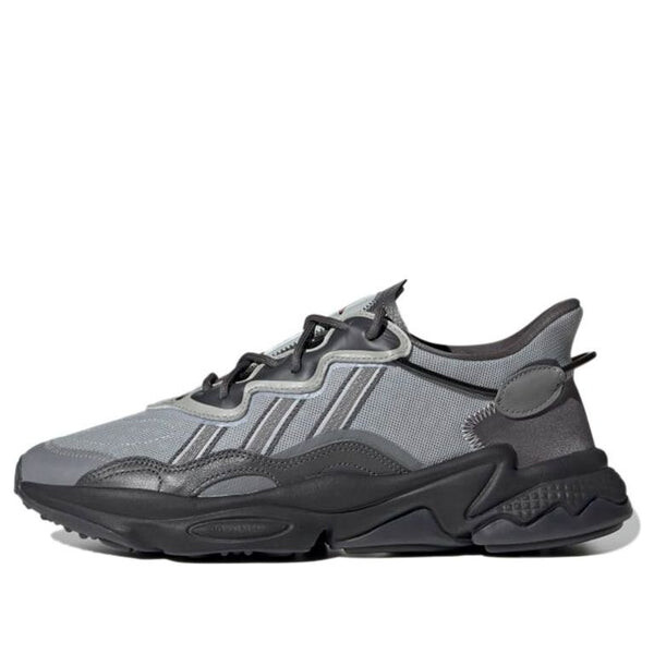 Кроссовки оригиналы ozweego Adidas, серый